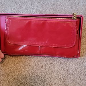 Victoria Secret wristlet faux leather